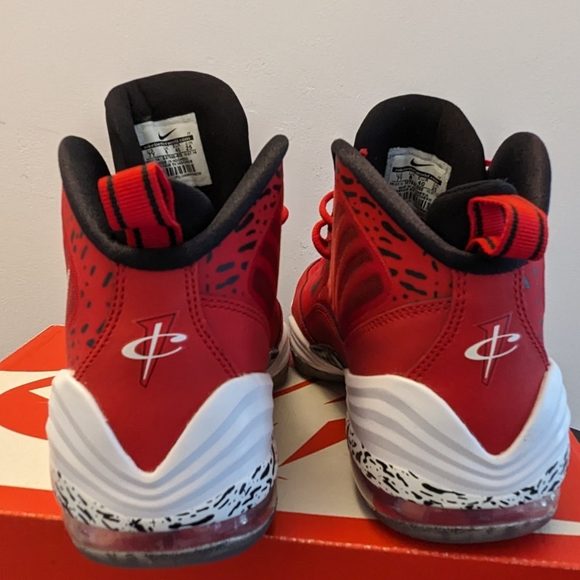 NEW Nike Air Penny 5 GS 'University Red' Size 7Y - Picture 10 of 12